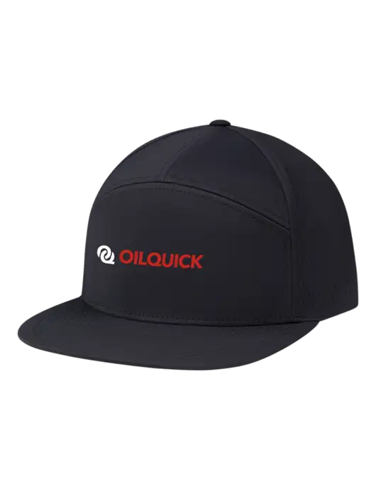 Richardson Black Cannon Cap w/OilQuick Logo