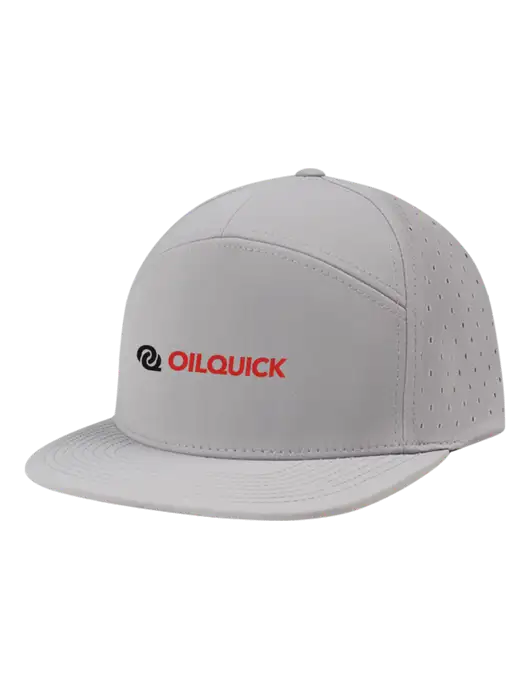 Richardson Light Grey Cannon Cap w/OilQuick Logo