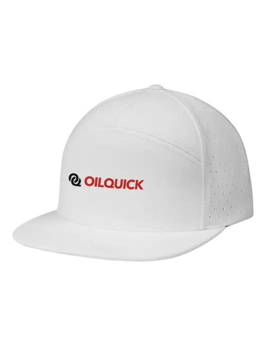 Richardson White Cannon Cap w/OilQuick Logo