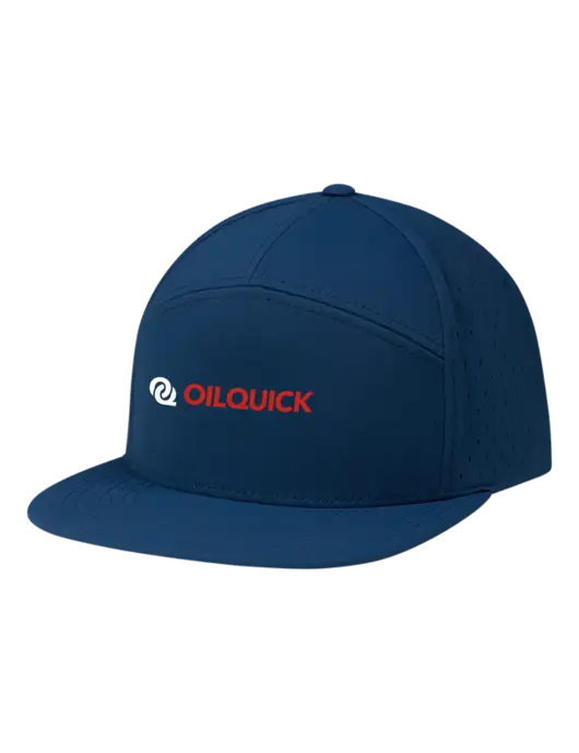 Richardson Light Navy Cannon Cap w/OilQuick Logo