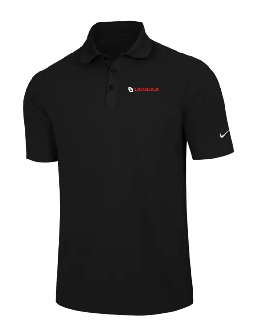 Nike Black Dri-FIT Classic Polo w/OilQuick Logo