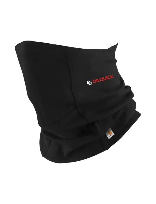 Carhartt Black Cotton Blend Filter Pocket Gaiter w/OilQuick Logo