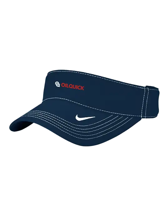 Nike Navy Dri-FIT Ace Visor w/OilQuick Logo