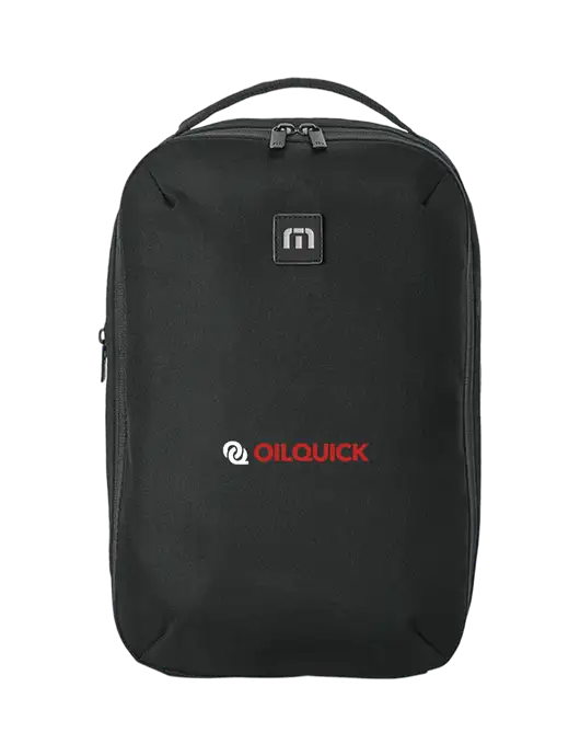 TravisMathew Black Approach Storage Cube w/OilQuick Logo