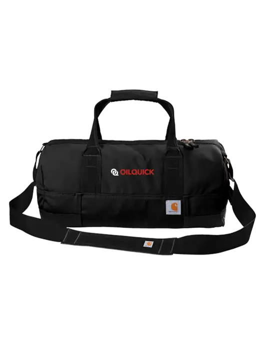 Carhartt Black Foundry Series 20” Duffel w/OilQuick Logo