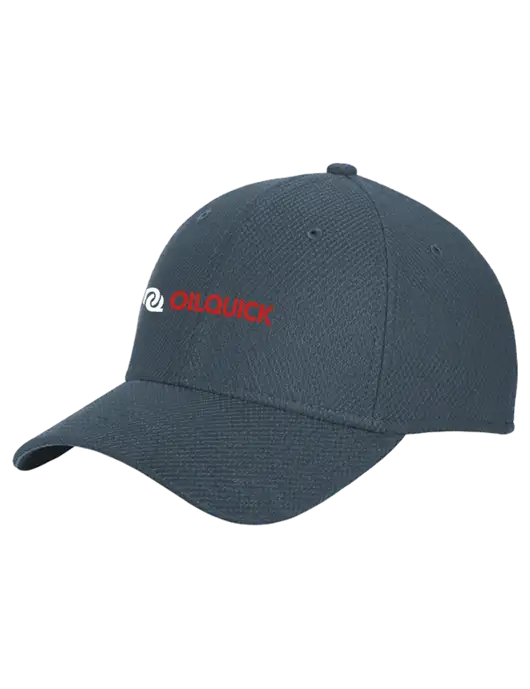 New Era Diamond Era Dark Slate Stretch Cap w/OilQuick Logo