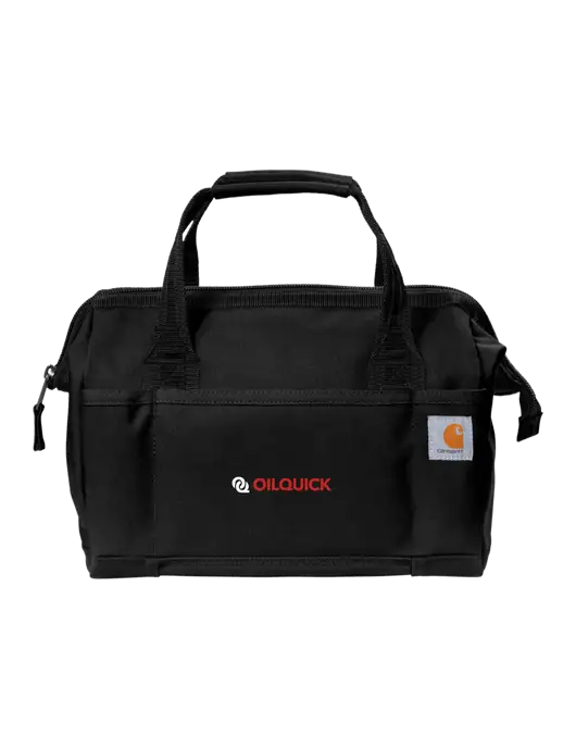 Carhartt Foundry Series 14” Black Tool Bag w/OilQuick Logo