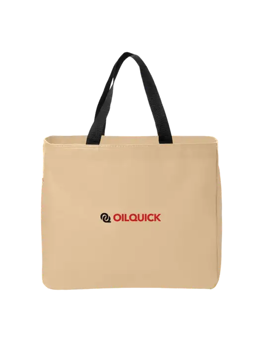 Essential Dark Tan Tote w/OilQuick Logo
