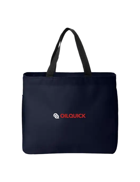 Essential Dark Navy Tote w/OilQuick Logo