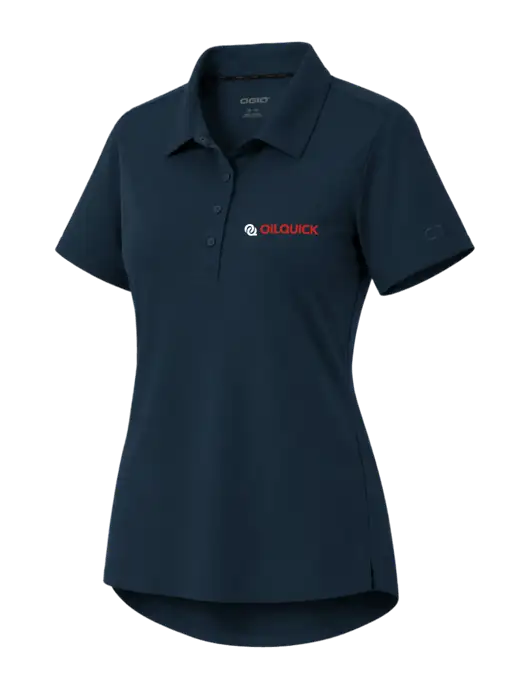 OGIO Womens Envision Dark Navy Polo w/OilQuick Logo