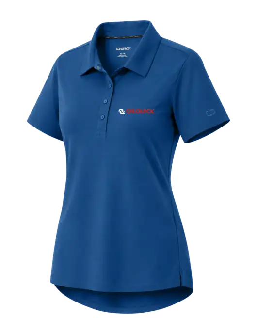 OGIO Womens Envision Light Navy Polo w/OilQuick Logo