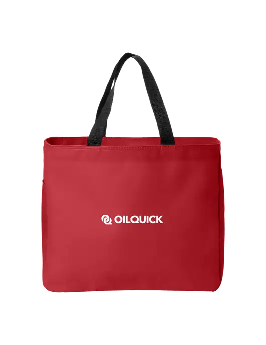 Essential Red Tote w/OilQuick Logo